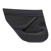 TESLA MODEL 3  DOOR TRIM, REAR LEFT HAND, ASY, PREM BLACK 1090413-01-M